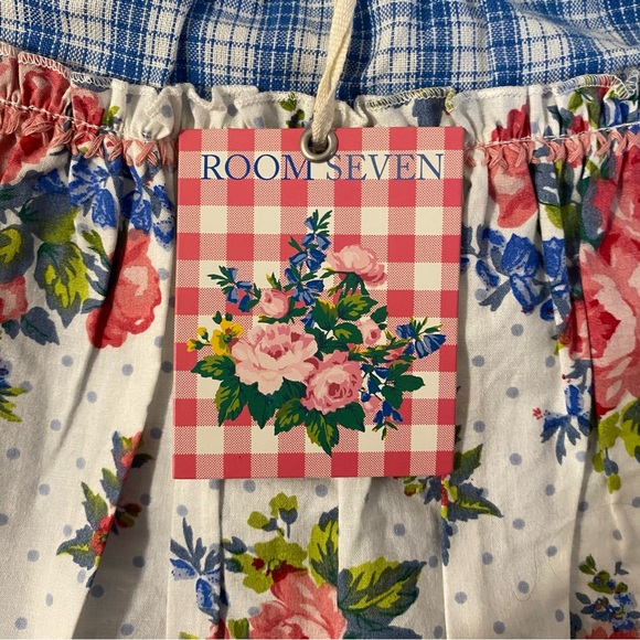 NWT Room Seven 100% Cotton Twirly Layered Skirt Size Girls 8 - Picture 5 of 10